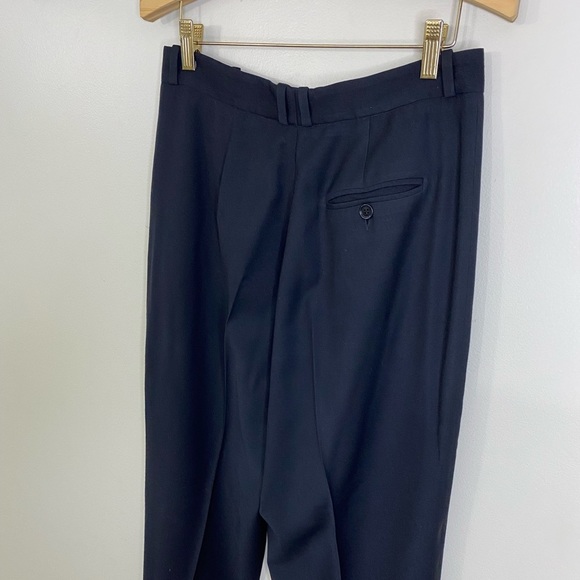VINTAGE ALLEN AUSTIN BEVERLY HILLS WOOL CASHMERE WOMENS PLEATED DRESS PANTS - Picture 9 of 12